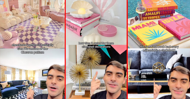 Interior Designer Shares What Millennial Home Decor Gen Z Is Judging