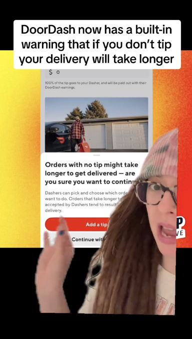 DoorDash warning customers their orders could be delayed if they don't tip  - ABC News