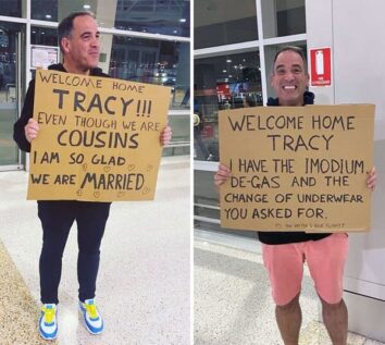 40 Funny Airport Pickup Signs That Made For An Unforgettable Welcome