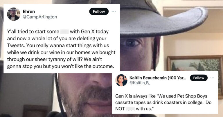 GenXer Tries To Dunk On Millennials But It Blows Up In His Face, And In The Comments