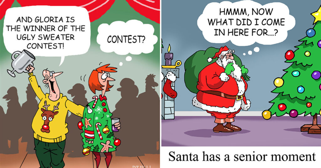 20 Funny One Panel Christmas Comics From Dt Walsh To Spark Your Festive