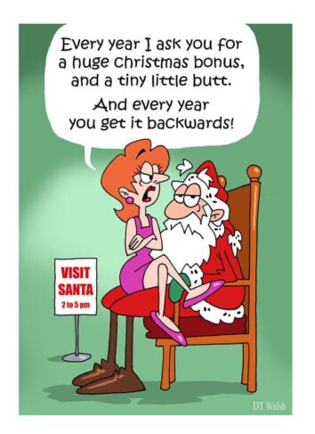 20 Funny One-Panel Christmas Comics From DT Walsh To Spark Your Festive ...