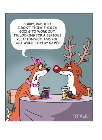 20 Funny One-Panel Christmas Comics From DT Walsh To Spark Your Festive