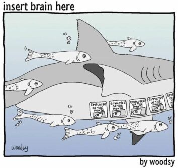 40 Funny Single-Panel Comics From Paul Woods' 'Insert Brain Here' Series