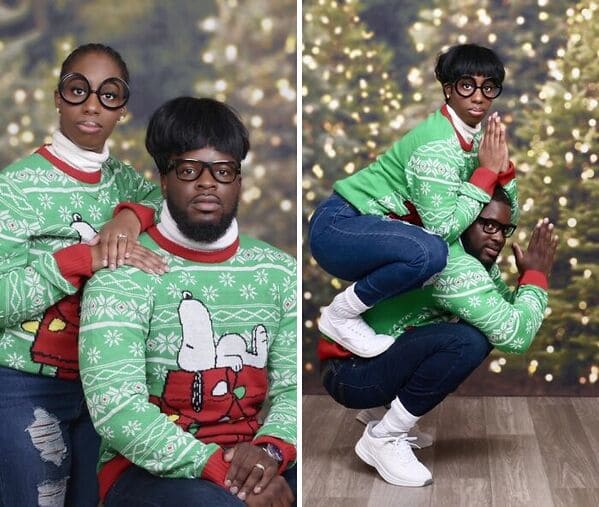 JCPenney Awkward Christmas Photo Challenge Goes Viral On TikTok With