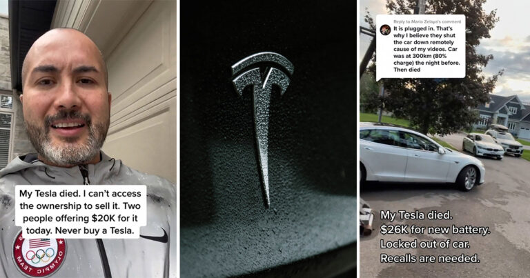 Furious Driver Gets Locked Out Of Dead Tesla, Forced To Pay $26,000 For New Battery