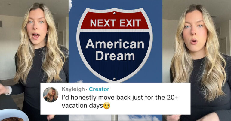 Woman Regrets Moving Back To The US For A Better Paying Job, Say The “American Dream” Is Dead