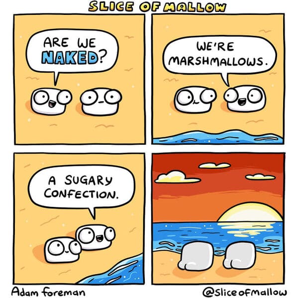 30+ Hilariously Relatable "Slice Of Mallow" Comics By Adam Foreman - Jarastyle