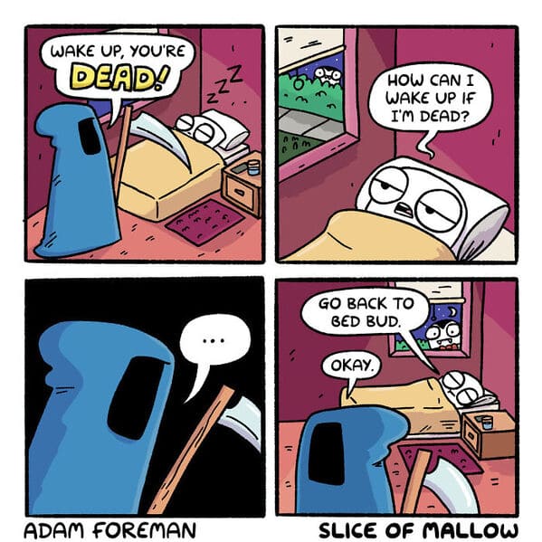 30+ Hilariously Relatable "Slice Of Mallow" Comics By Adam Foreman - Jarastyle