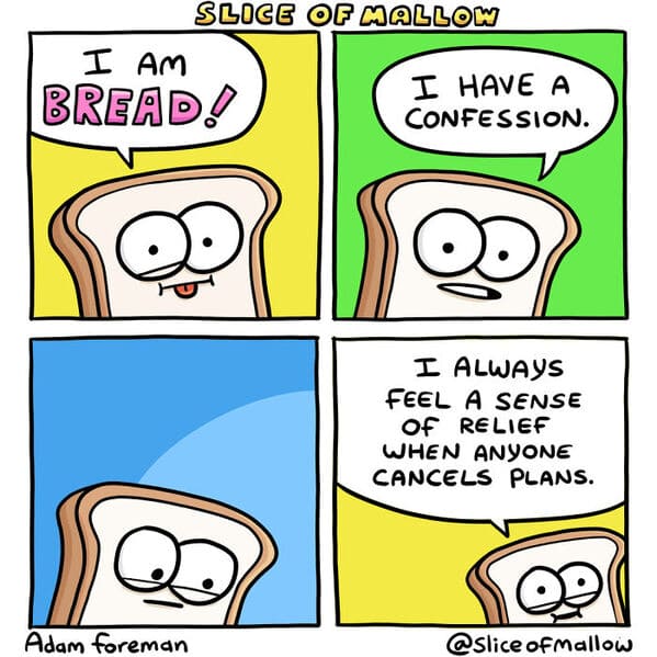 30+ Hilariously Relatable "Slice Of Mallow" Comics By Adam Foreman - Jarastyle