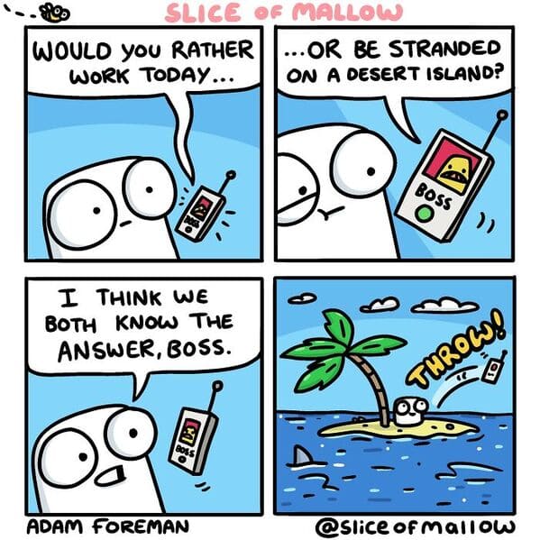 30+ Hilariously Relatable "Slice Of Mallow" Comics By Adam Foreman - Jarastyle