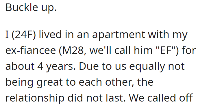 Couple Splits Up But Stay Roommates Through The Lease, Until He Then Invites A New Girlfriend To Move In - Jarastyle