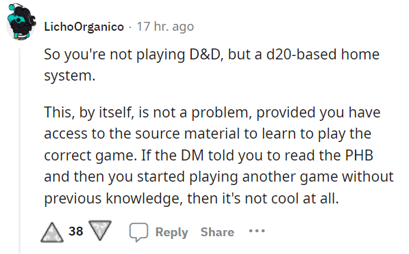 Homebrew DnD Campaign Run By Dungeon Master Who Refuses To Follow Standard Combat Rules, Frustrating The Group - Jarastyle