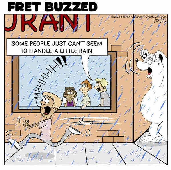 20 Best Single-Panel Comics Featuring Absurd Situations By Fret Buzzed - Jarastyle