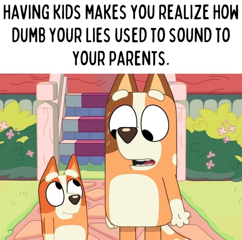 40+ Funny "Bluey" Memes Parents Will Feel In Their Bones - Jarastyle