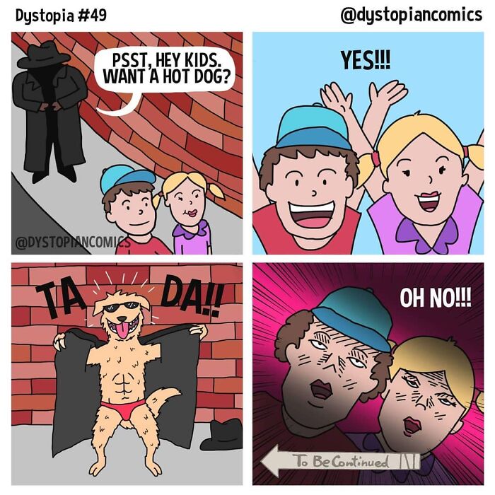 40 Hilariously Bleak Cartoons From Dark Dystopia Comics - Jarastyle