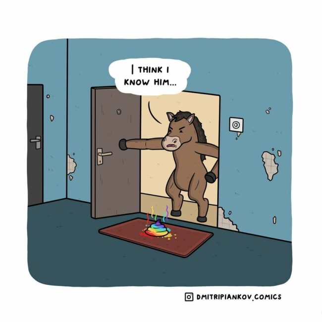 47 New Funny Dark Humor Comics With Twist Endings From Cartoonist ...