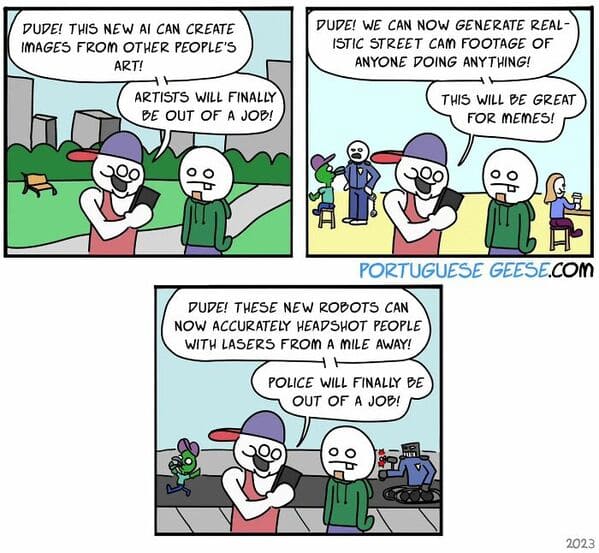 45 Funny Comics About Being Socially Awkward From Portuguese Geese - Jarastyle