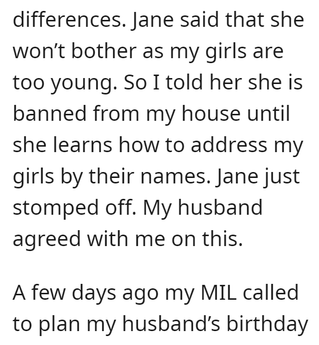 Mother Of Identical Twins Excludes Aunt From Family Events Because She Refuses To Address Them As Individuals - Jarastyle