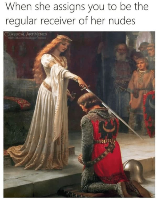 35+ Classical Art Memes That Reveal The Saucier Side Of Relationships - Jarastyle
