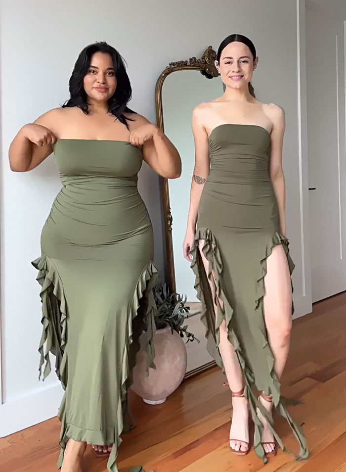 Two Friends Wear The Same Outfits In Wholesome Photo Series Proving There Is No 'Ideal' Body Type (40 Pics) - Jarastyle