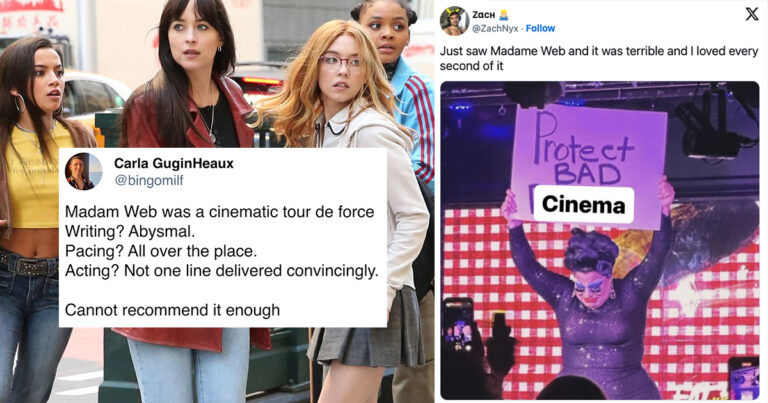30 Funny Tweets And Memes About How Hilariously Awful The New “Madame Web” Movie Looks