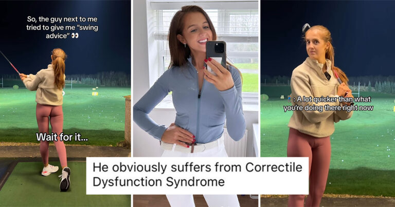 Female Pro Golfer Calls Out The Moment A Guy Tries To Mansplain Golf To Her