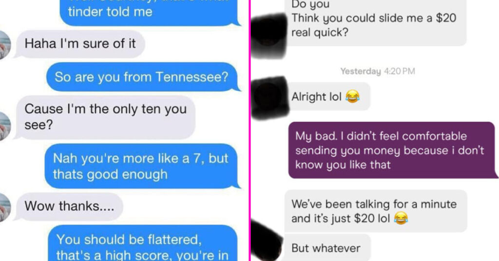 30 Cringeworthy Dating App Fails That Will Make You Glad Youre Single This Week February 15 