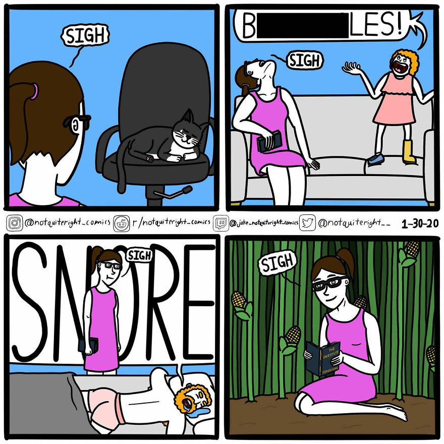 25 Edgy Comics With A Hilarious Dark Side From Artist Jake Russel - Jarastyle