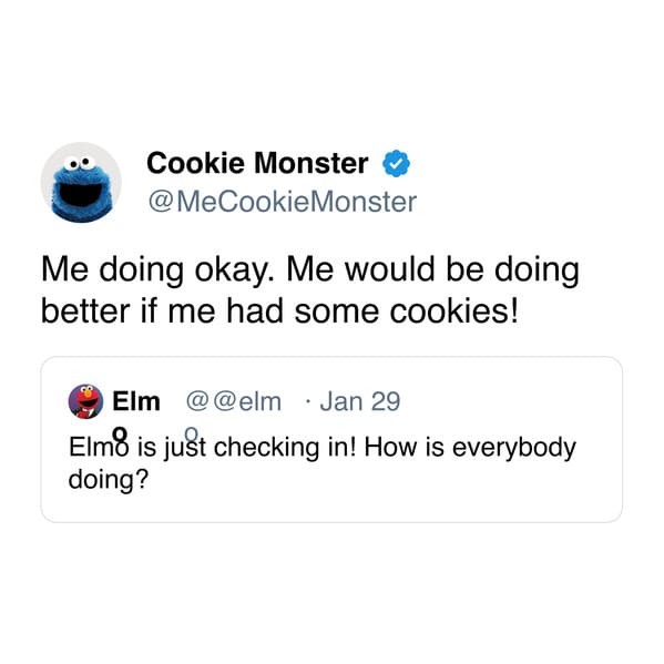 Elmo Asks The Internet "How Are You Doing?" And Things Aren't Looking Up (40 Tweets) - Jarastyle