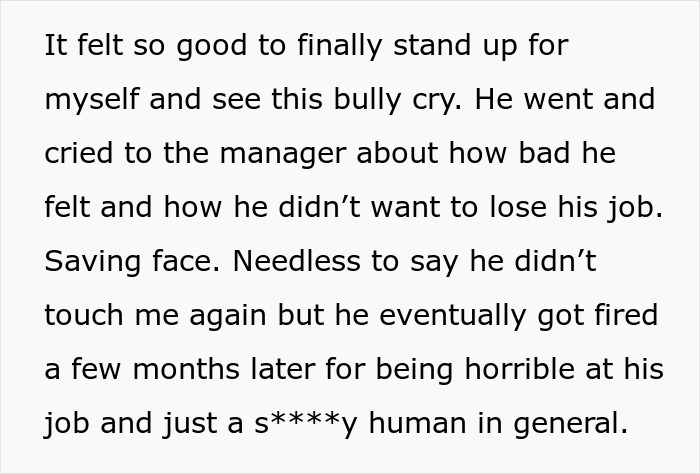 Coworker Manipulates And Picks On Employee, But Falls Apart Crying The Second He's Confronted - Jarastyle