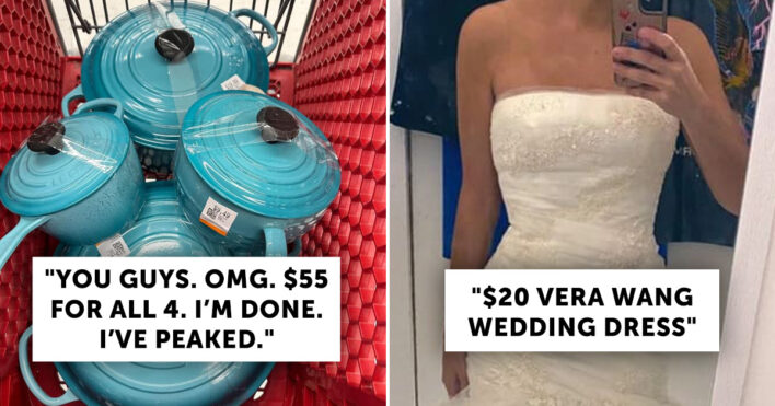 35 Epic Thrift Store Hauls That Made Shoppers Feel Like They Unearthed ...