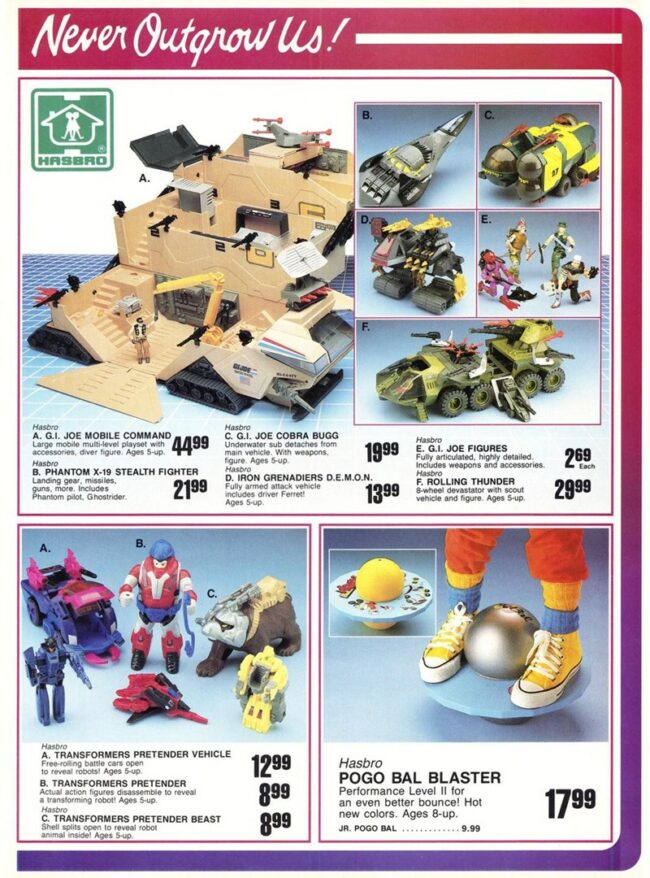 A Satisfyingly Nostalgic Romp Through The 198788 Toys R Us Catalog (28