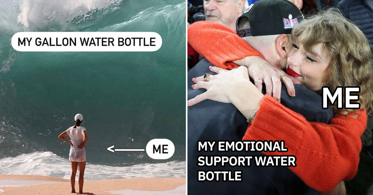 30+ Hilarious Hydration Memes To Celebrate Your Emotional Support Water ...