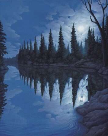 40 Mind-Melting Optical Illusion Paintings By Surrealist Rob Gonsalves