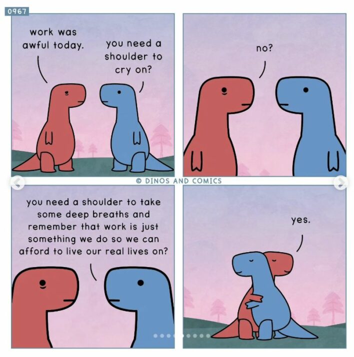 35 New Wholesome Comics From The Lovable Dinosaur Couch