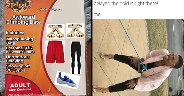 30 Rock Climbing Memes For Climbers With Forearms Looking Like A Hotdog Full Of Ramen