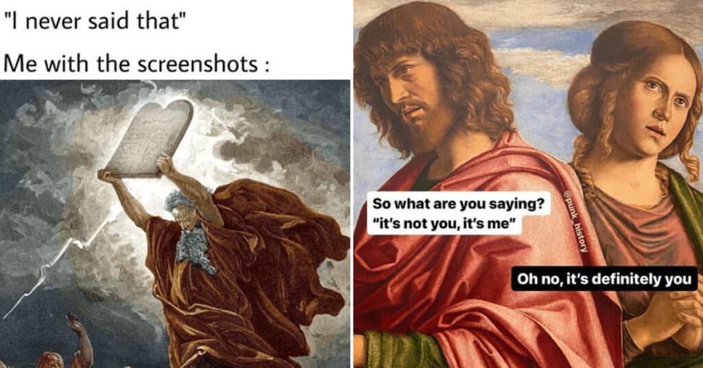 30 Hilarious Classical Art Memes That Poke Fun At The Ups And Downs Of ...