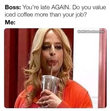 35+ Funny Iced Coffee Memes That Are Cooler Than Your Cold Brew (April ...