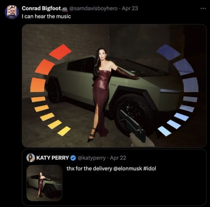 24 Funny Tweets About Katy Perry's CyberTruck Tweet To Elon Musk