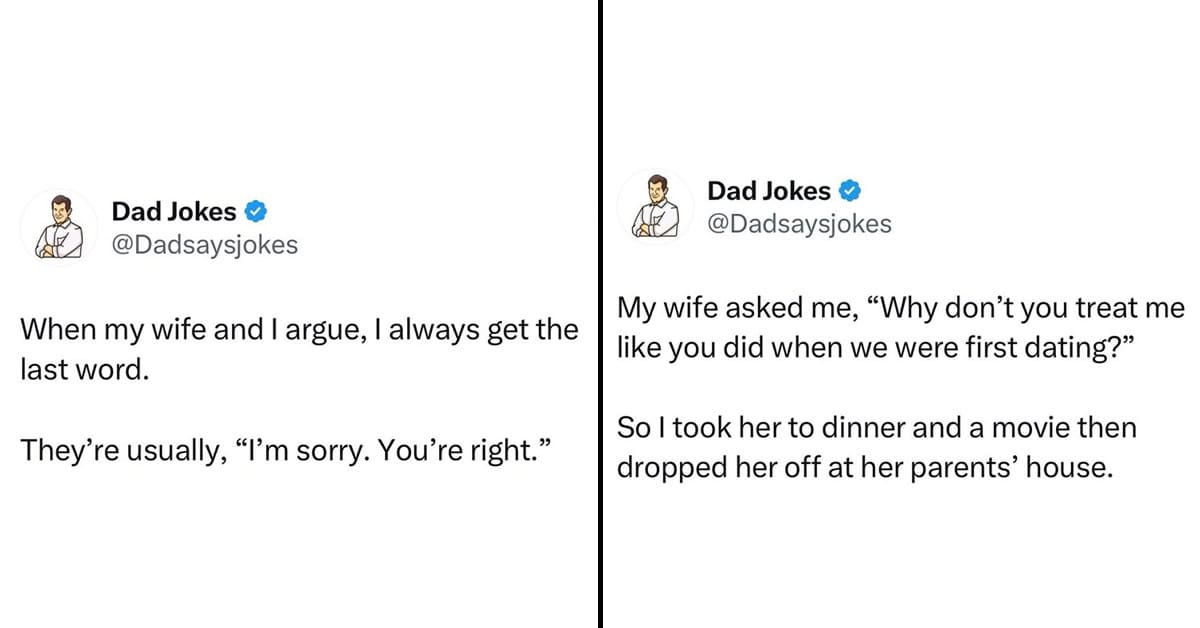 45+ Dad Jokes For Couples Who Appreciate A Little Marriage Humor