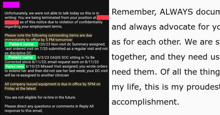 Employer Illegally Fires Nurse Via Email, Then They Immediate Regret It When She Fights Back