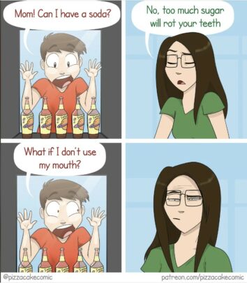 45 Relatable Comics About Life From The Female Perspective From "Pizza