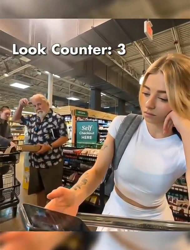 Model Tries To Shame Older Guy "Checking Her Out" But It Backfires And