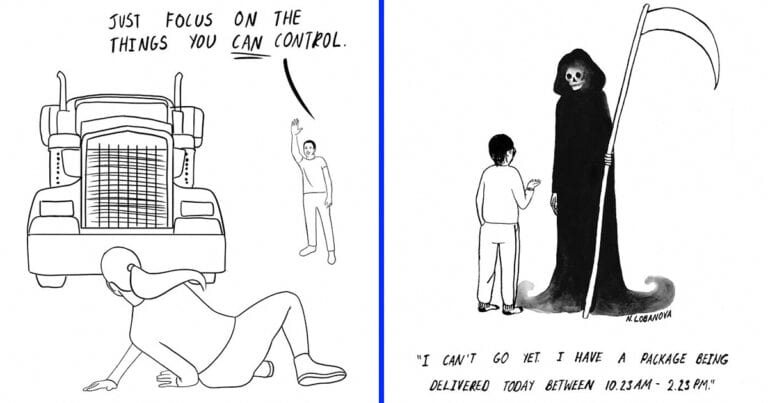 45 Funny Minimalist Comics About Life’s Realities From Artist Natalya Lobanova