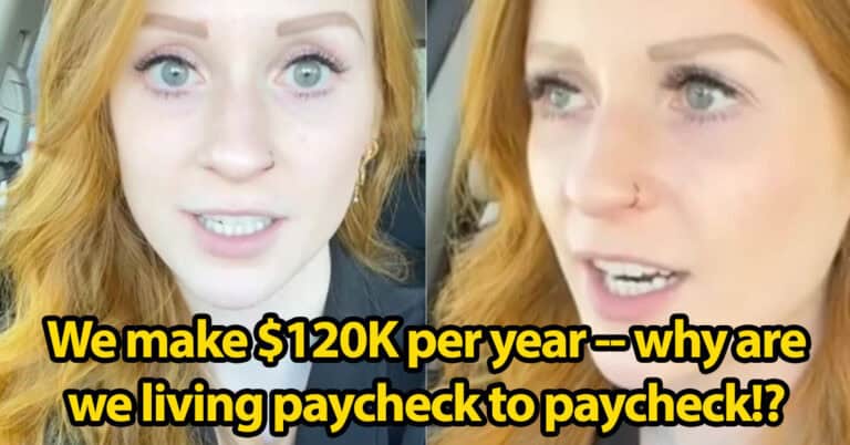TikToker Says She Is Living “Paycheck To Paycheck” On 120K Income, Sparks Backlash