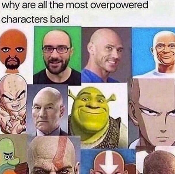 32 Shiny Bald Memes For The Follicly Challenged With An Abundance Of Humor