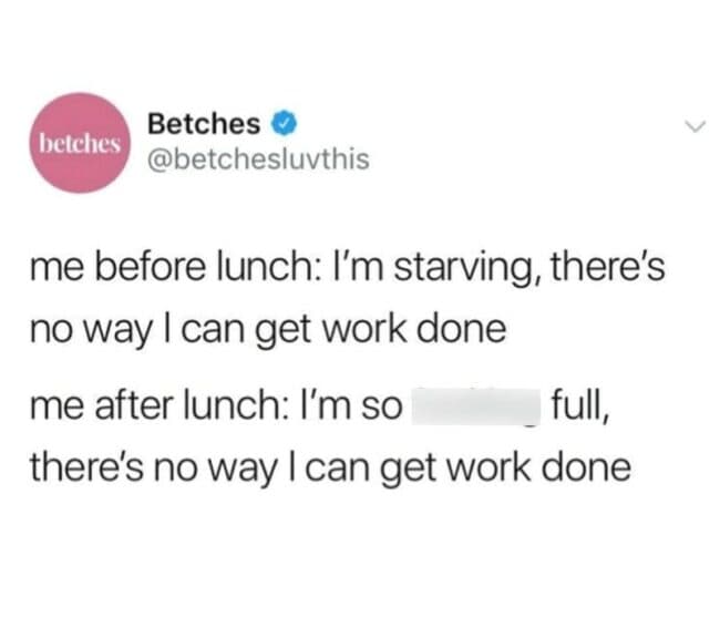 30 Funny Lunch Memes For Hungry Folks Who Eat What The Packed By 10AM