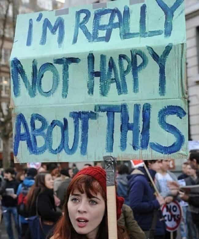 35 Hilariously Wholesome Protest Signs That Prove Hate Is Overrated