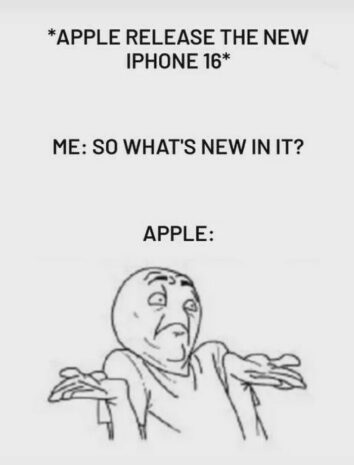 25 Funniest Memes Roasting The iPhone 16 Launch